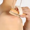 Dry Brush,Natural Bristle Exfoliating Scrubber,Dry Brushing Body Brush for Lymphatic