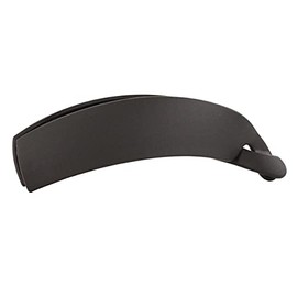 NATURAL BERRY Simple Double Combed Banana Clip, Matte Black