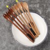 SITEDAN Muddler Spoon Muddler Wooden Dessert Spoon Ice Cream Spoon