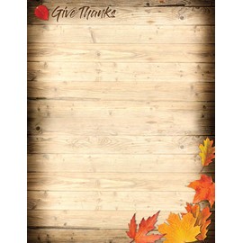 Great Papers! Give Thanks Letterhead, Model:2019097