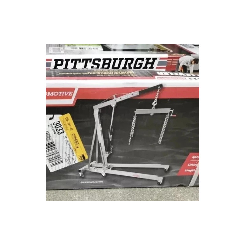 PITTSBURGH AUTOMOTIVE HEAVY DUTY ENGINE HOIST LEVELER TRANSMISSION SUPPORT LOAD