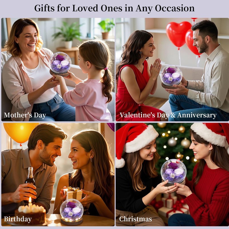 Emibele Gifts for Mom Flowers for Delivery, Birthday Gifts for
