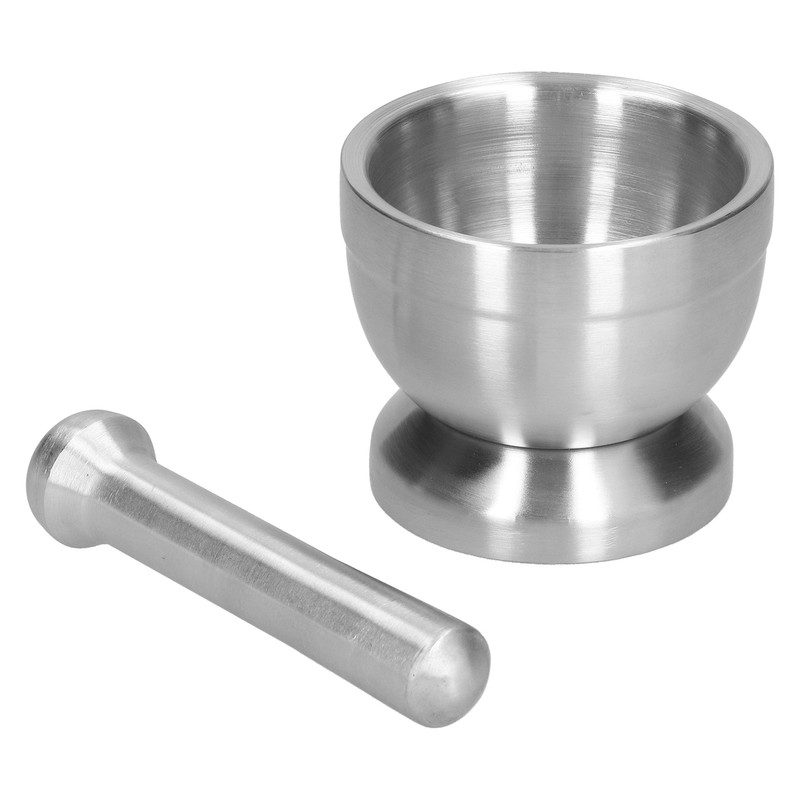 Garlic Grinder Manual Food Grade Stainless Steel Pills Spice Grinding