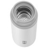 ZWILLING Thermo Tea & Fruit Infuser, 14.2 oz, Silver-White
