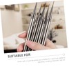 OHPHCALL 4pcs Nail Art Liner Brush Precision Nail Painting Tool