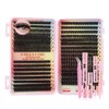 Lash Extension Kit - 640 Pcs Individual Lashes 10-16mm Fluffy