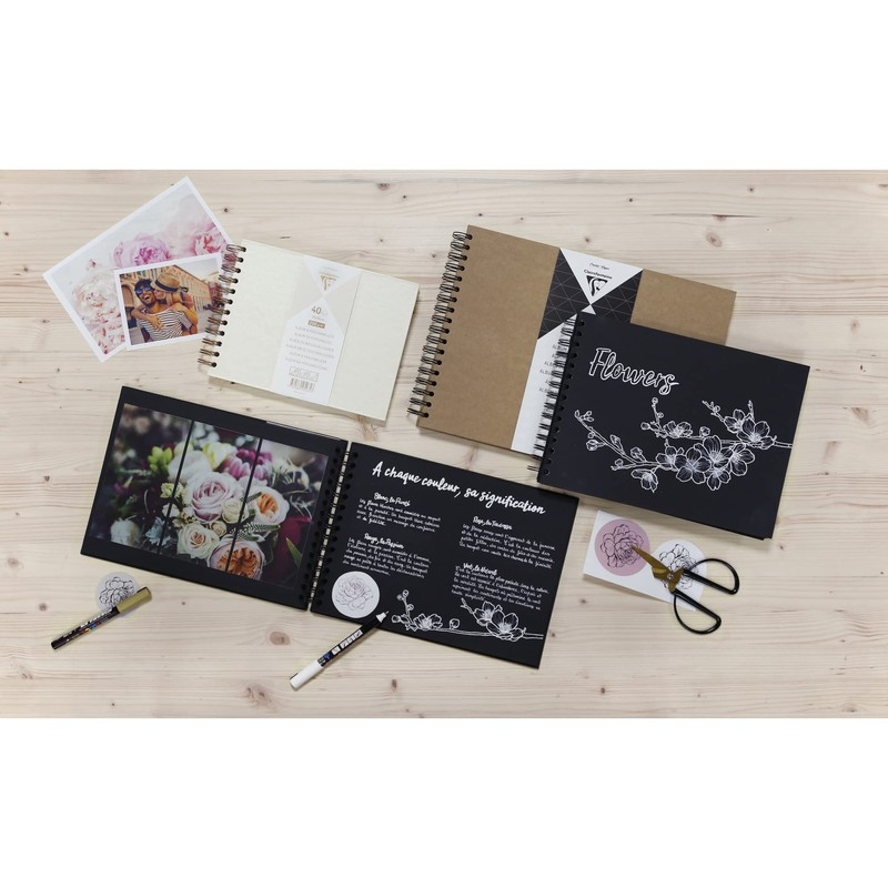 Clairefontaine - Ref 95436C - Wirebound Album to Personalise (40