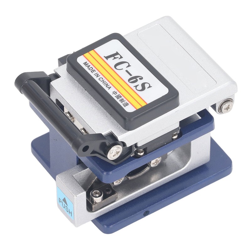 Fiber Optic Cleaver High Accuracy 12 Surfaces Blade Optical Fiber