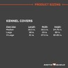ArcticShield Uninsulated Kennel Cover, Medium, Winter Moss