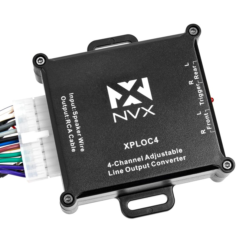 NVX XPLOC4 4-Channel 600W Adjustable Line Output Converter with Remote