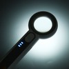 Handheld Magnifying Glass 5x Rechargeable Touch Control LED Light Handheld