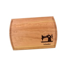 Sewing Machine Cutting Board | Sewer Charcuterie Board | Custom Crafter Serving Tray | Sewing Machine Paddle Board | Sewing Carving Board | Quilter Serving Tray | Sewing Machine Chopping Board