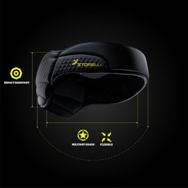 ExoShield Head Guard - Color: Black, Size: 2