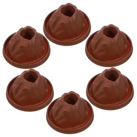 SUPVOX 6pcs Mini Volcano Models DIY Science Project Kit Erupting Volcano for Engaging Educational Activity for Hands Learning