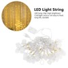 Waterproof Loving Heart Shape LED Light String Window Curtain Lamp