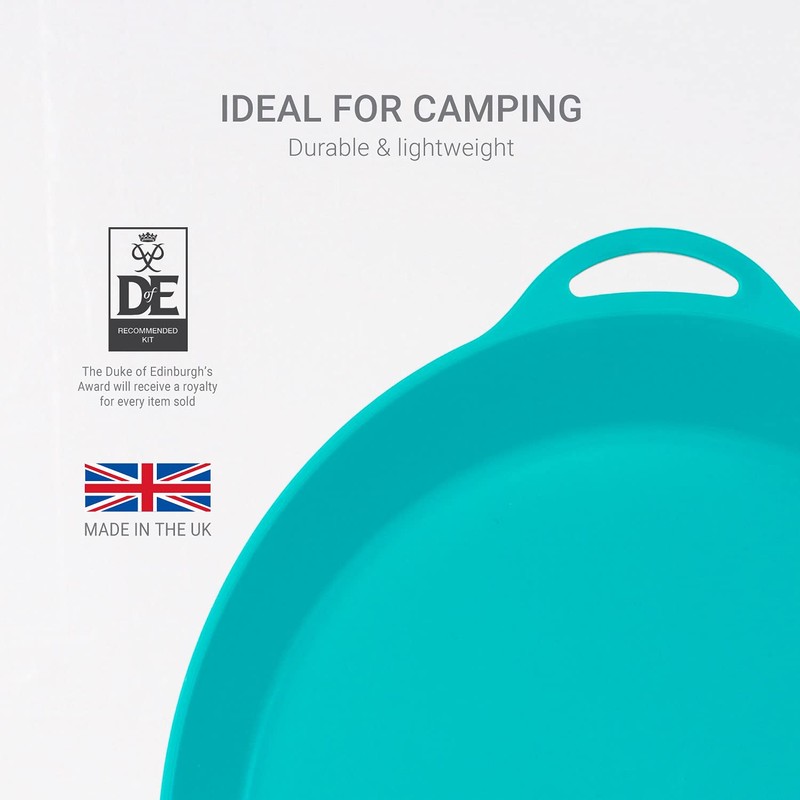 Lifeventure Ellipse Plastic Plate For Camping, Travel & Outdoor -