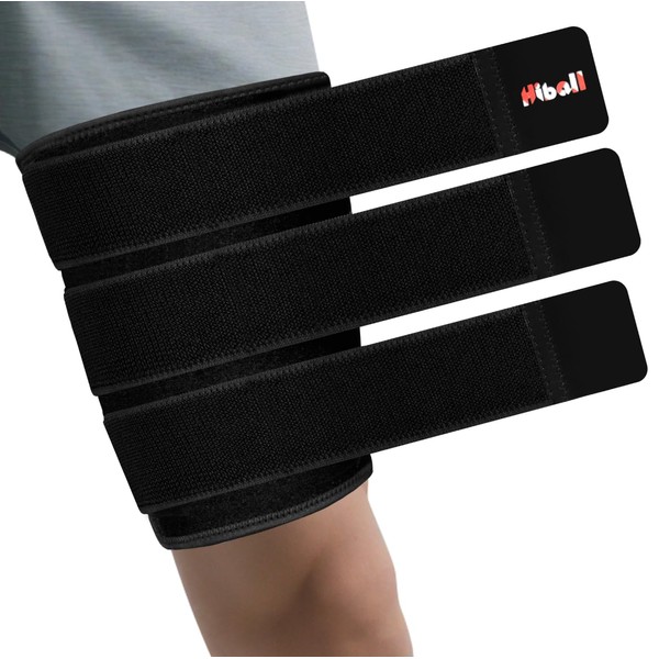 Hiball Adjustable Thigh and Hamstring Compression Sleeve with 3 Pressure