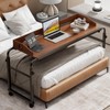 BYMECOST Laptop Desk for Bed, Adjustable Height & Length Laptop