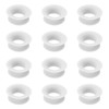 12pcs Mute Style Pack for Earplugs, Silicone Quiet Ear Plugs