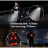 HIEOJAT 3-in-1 running light and waist bag combo