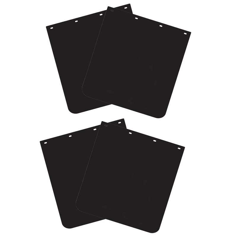 BST BSSP 4PCS Universal 24"x 24" Mud Flaps for Semi