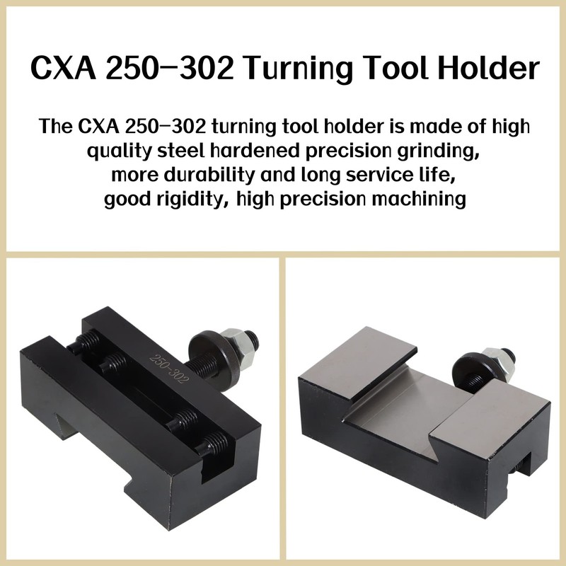 waltyotur CXA 250-302 Turning Tool Holder, Quick Change Turning and