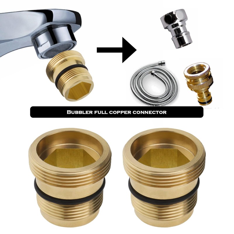 Be In Your Mind 2pcs External Thread M18.5 to External