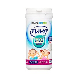 アレルケア カルピス こども用 ぶどう味 L-92酸菌 カルシウム 配合 サプリメント (1)