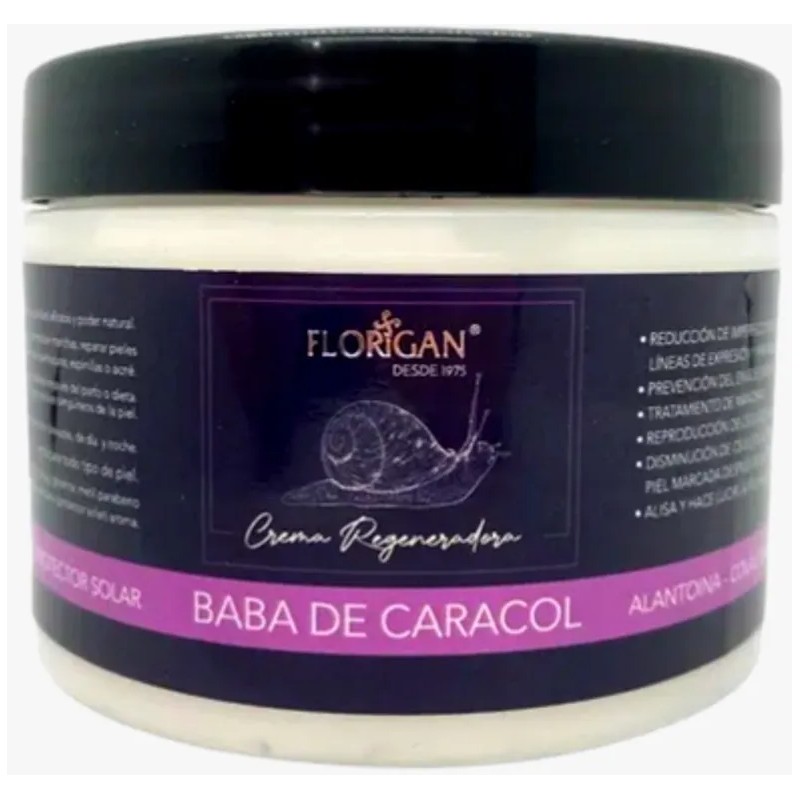 Crema Regeneradora Baba De Caracol Con Cólageno Florigan Normal