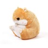 YunNasi Cuddly Plush Stuffed Hamster Pillow with Comfortable Blanket of