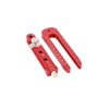 165mm Aluminum Alloy Woodworking Scribing Ruler Adjustable Metal Circle Drawing
