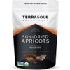 Terrasoul Superfoods Organic Apricots, 2 Lbs, Unsulphured, No-Added Sugar, Sweet