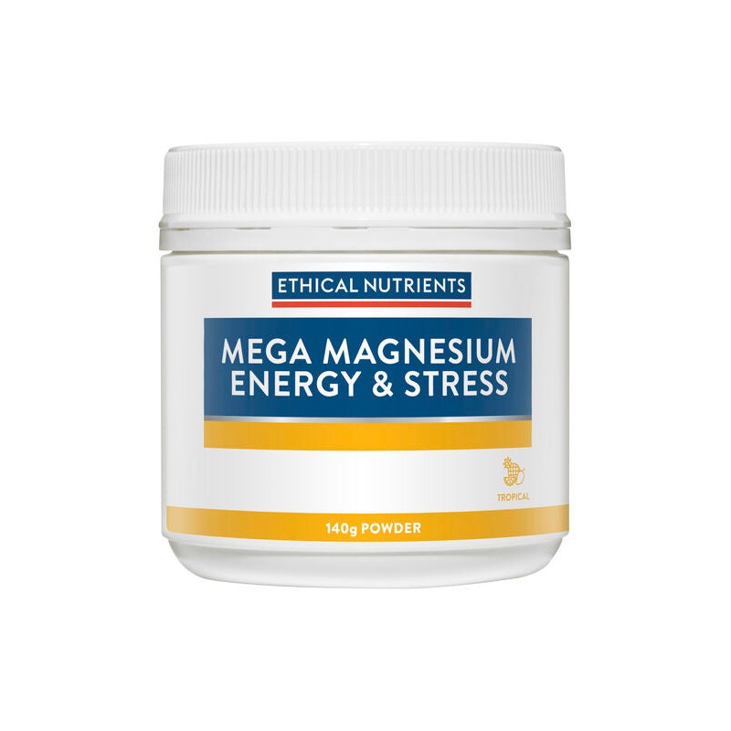 Ethical Nutrients Mega Magnesium Energy & Stress 140g