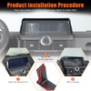 Tumukiw Car Navigation Screen Protector Sunshade Compatible with INEOS Grenadier