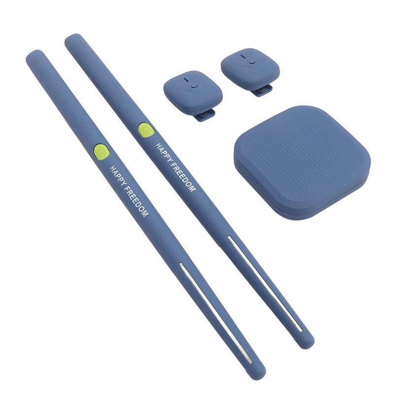 Virtual Drum Kit, Portable Virtual Reality Drum Set with Drumsticks,