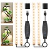 8.6'' Mini Two Strip Growing Lamp for Indoor Plants, 3000K