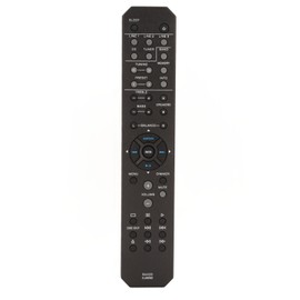 Replacement Sound Video Receiver Remote Control Abrasion Resistant Remote Control for AV Receiver for Rs202 Rs202bl