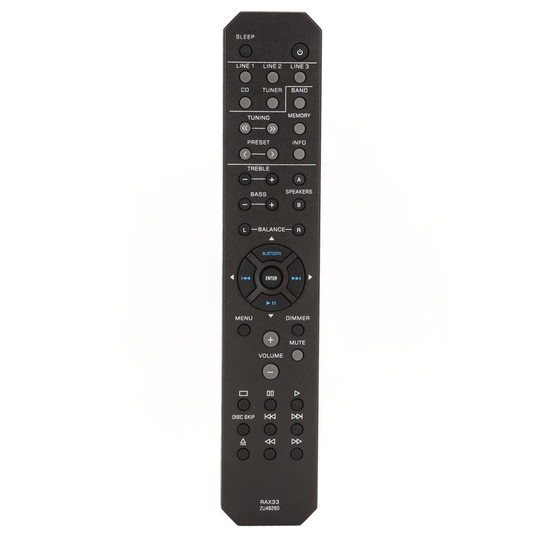 Replacement Sound Video Receiver Remote Control Abrasion Resistant Remote Control