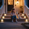 SOLPEX Solar Deck Lights, Solar Step Lights for Outside Waterproof