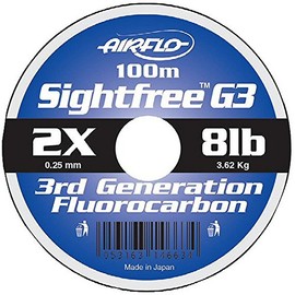 Airflo Sightfree G3 Fly Fishing Flourocarbon Tippet 7LB 100M