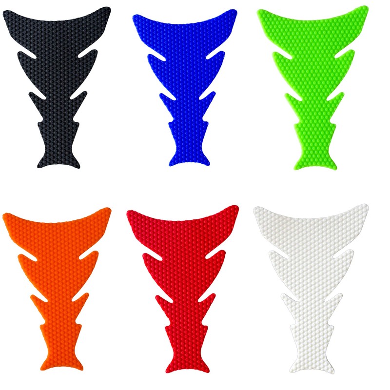 NEX Performance Motorcycle Tank Pad Protector, Universal, 5.9"x9", Orange