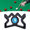 Fockety Pool Billiard Cue Bridge Head, Sturdy Plastic Custom Height