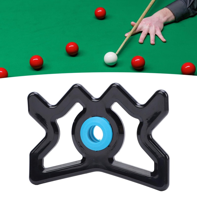 Fockety Pool Billiard Cue Bridge Head, Sturdy Plastic Custom Height