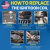 Readair Ignition Coils Set of 6 Compatible with Ford Explorer
