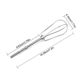 Whisk for Hand Mixer - Pack of 2 Universal Replacement Whisk, Right Left Whisk Mixer for Food Processor, Hand Mixer for Beating Stirring Unit