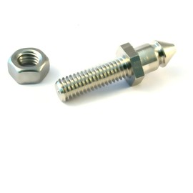 Lift The dot M5 x 15mm Threaded Stud and nut Genuine DOT Brand - Pack of 10