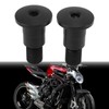 2PCS Motorcycle Handlebar Bar End Mirror Adapters M16 Thread Aluminum