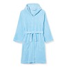 Playshoes Fleece Bathrobe, Unisex Children's Dressing Gown, blue
