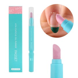 PASET 파셋 비타 큐티클 오일푸셔 온오프기능 2in1 네일아트 네일케어 Paset Vita Cuticle Oil Pusher with On/Off Function 2in1 Nail Art Nail Care