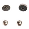 50 Sets Magnetic Button Clasp Snaps 18x5mm High Hardness Alloy